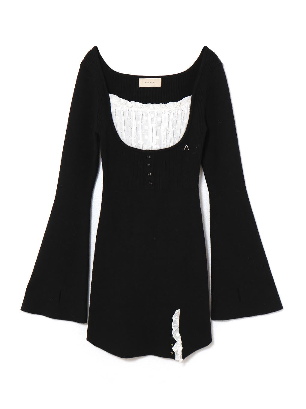 Poppy lace mini dress