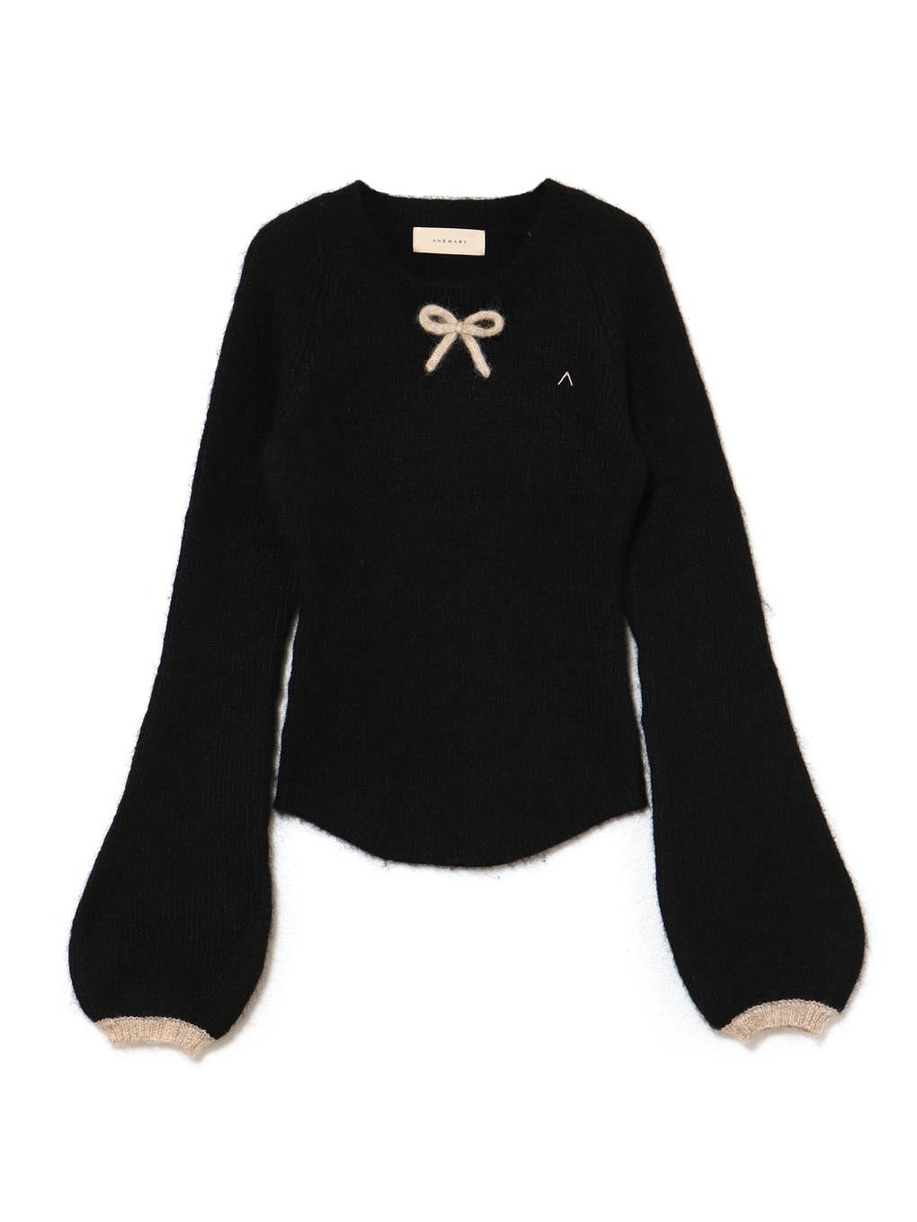 Baby ribbon knit tops