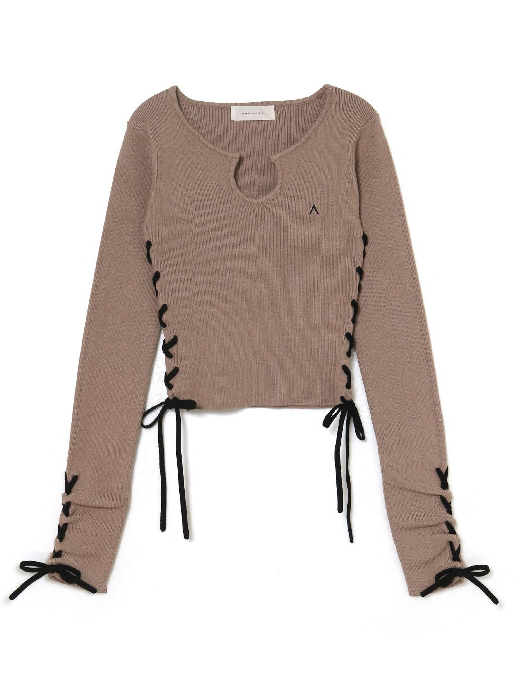 Millie ribbon knit tops