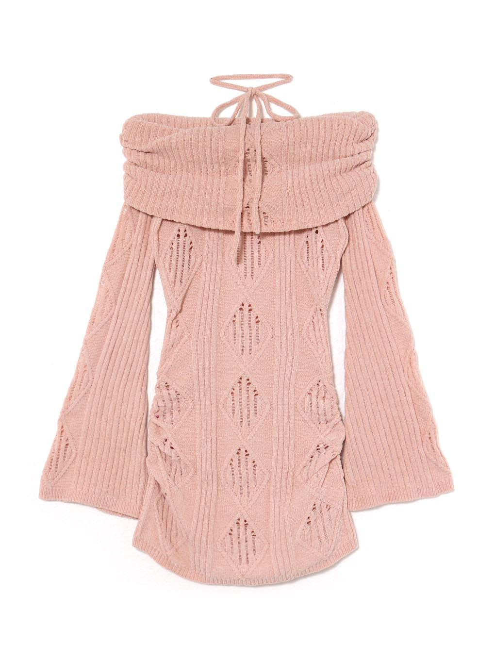 Cameron cable knit mini dress