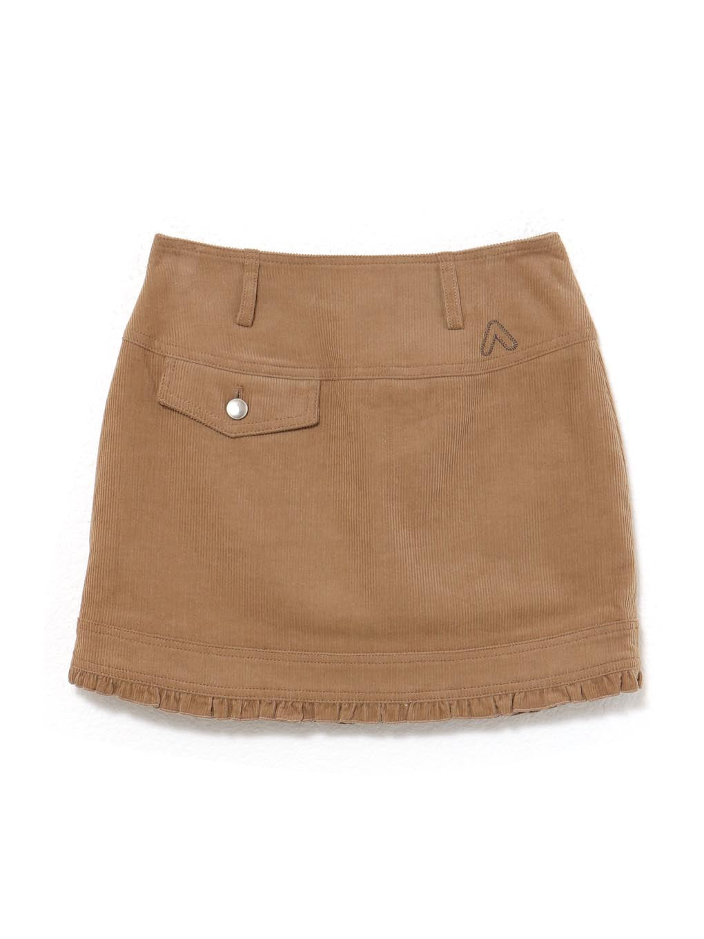 Elsa corduroy mini skirt