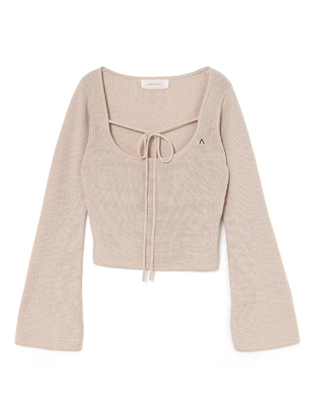 Silk ribbon tops