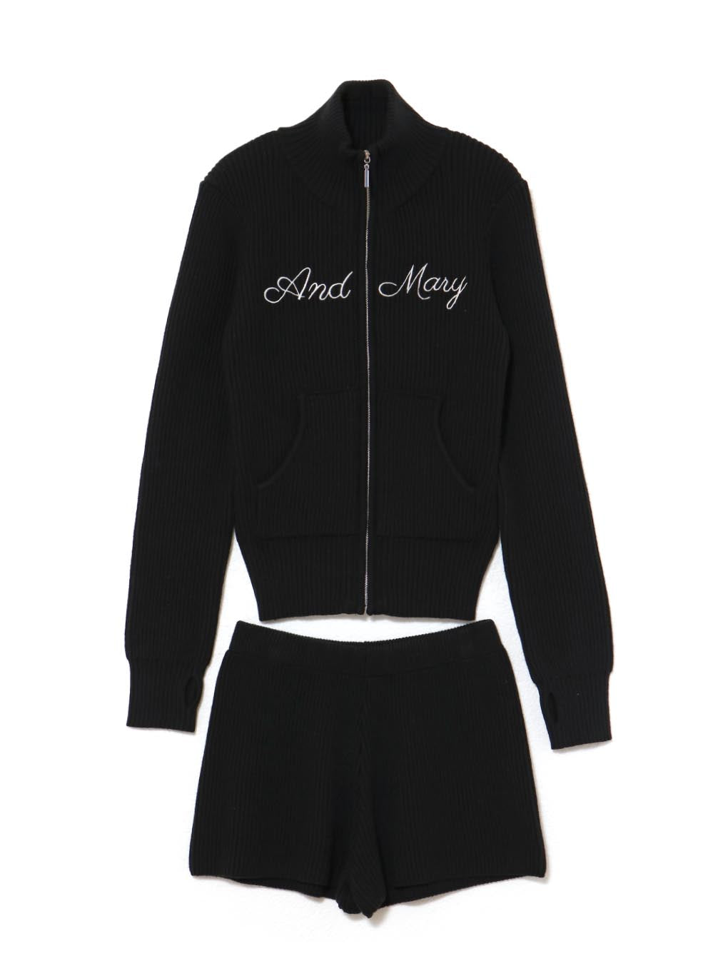 Letter mary logo set up