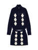 navy / F