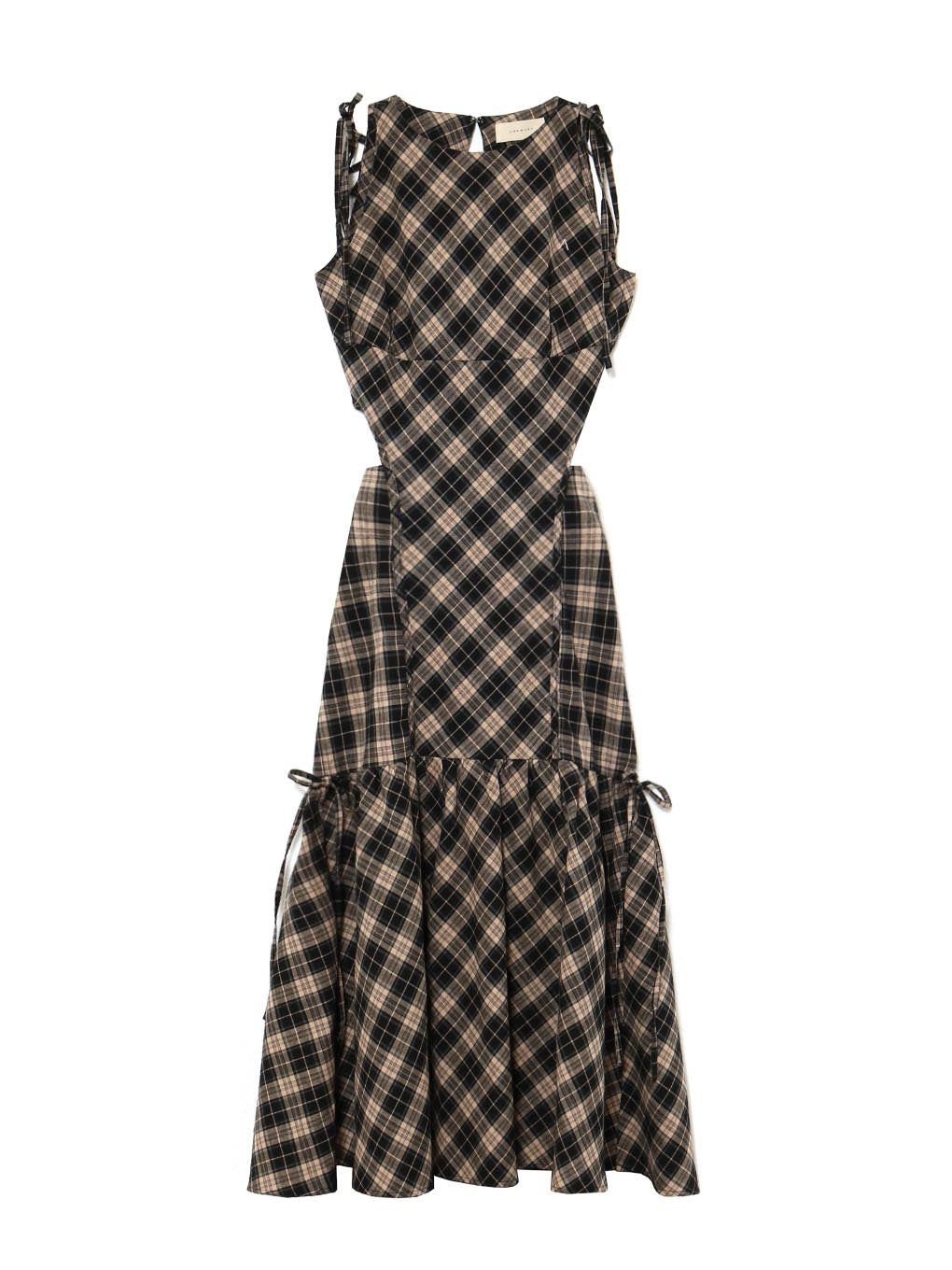 Grenda ribbon long dress