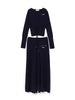 navy / F