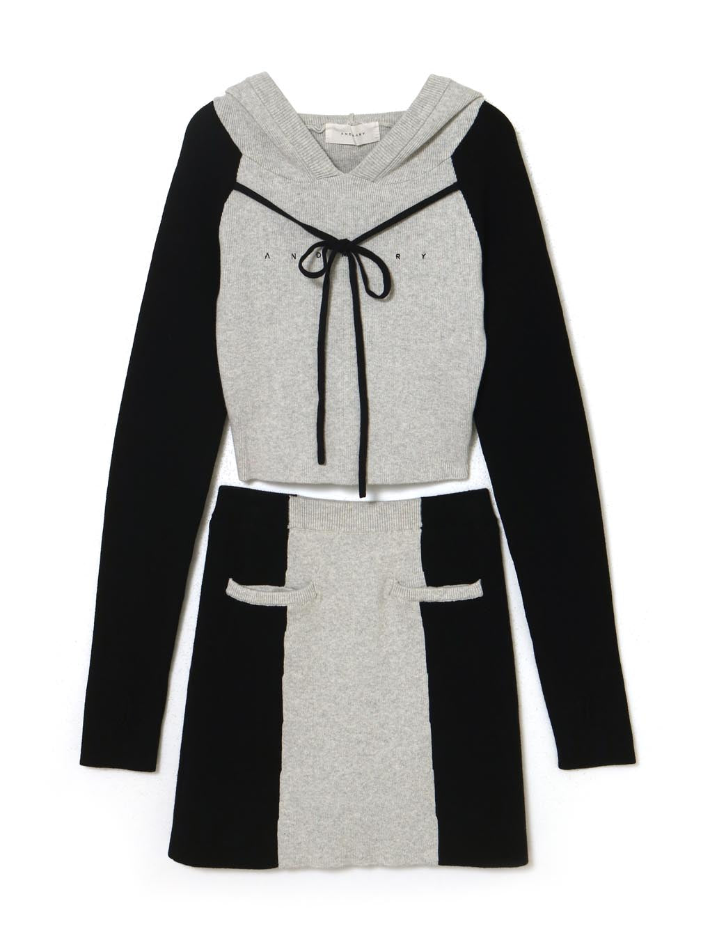 Alma ribbon knit set up