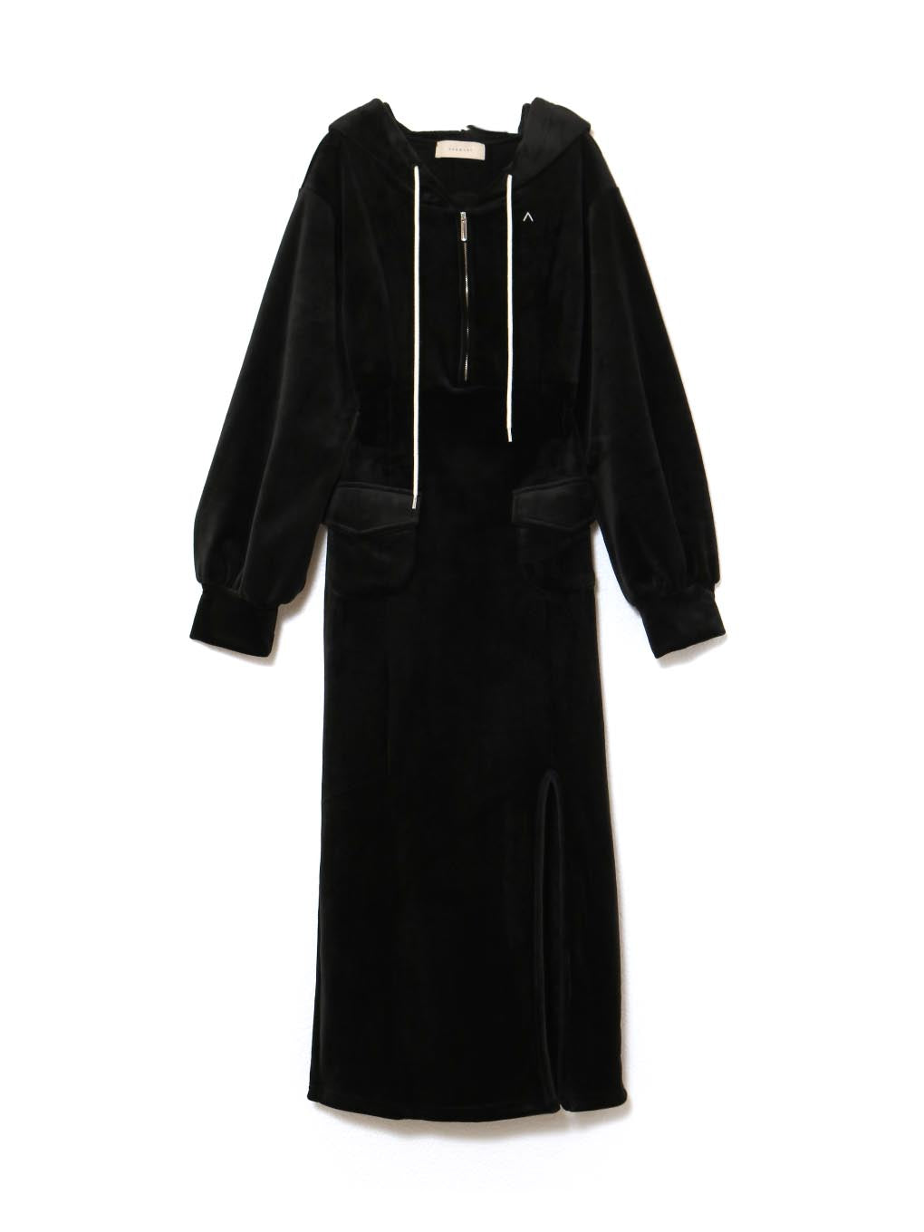 Wendy lace up long dress