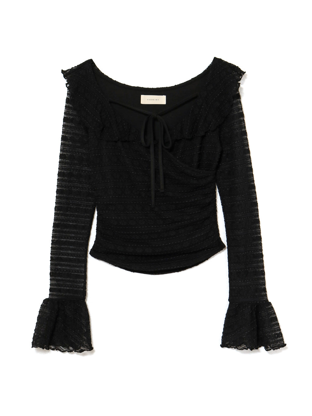 Frill lacy tops