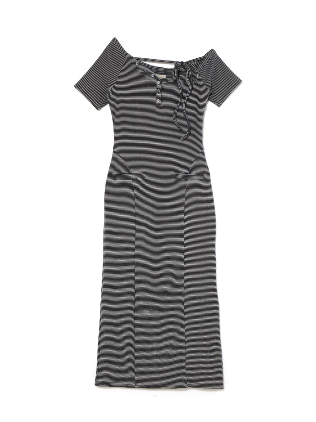 Sunny ribbon long dress