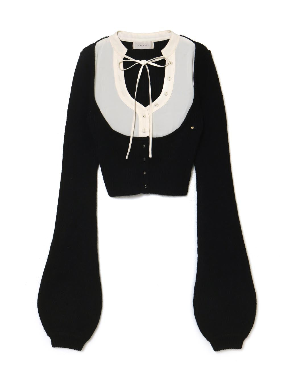 Rebecca ribbon knit tops