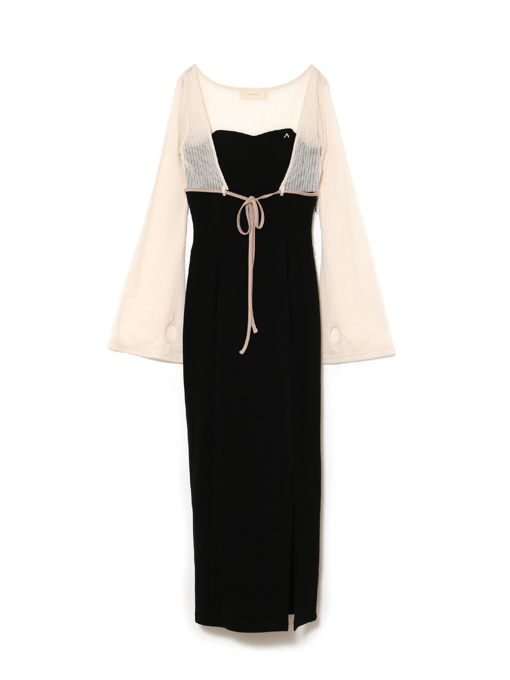 Lona ribbon long dress