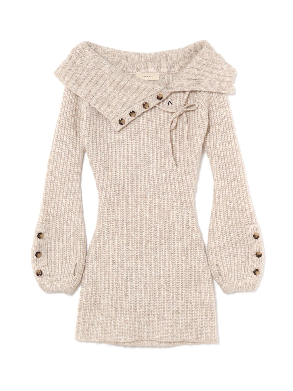 Amari ribbon mini dress