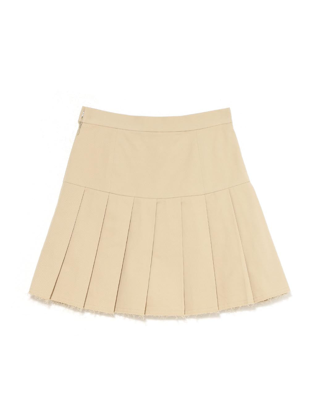Blair trench pleats skirt