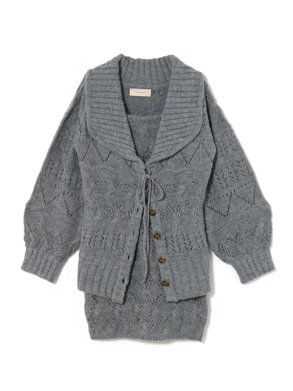 Sandy crochet knit set