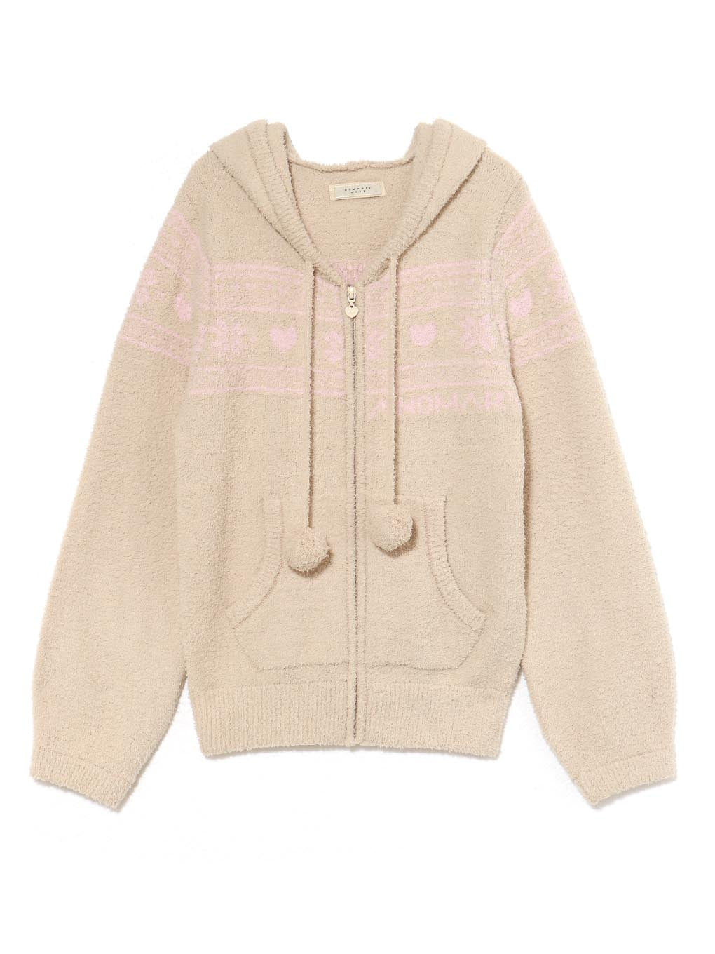 Eve knit nordic hoodie