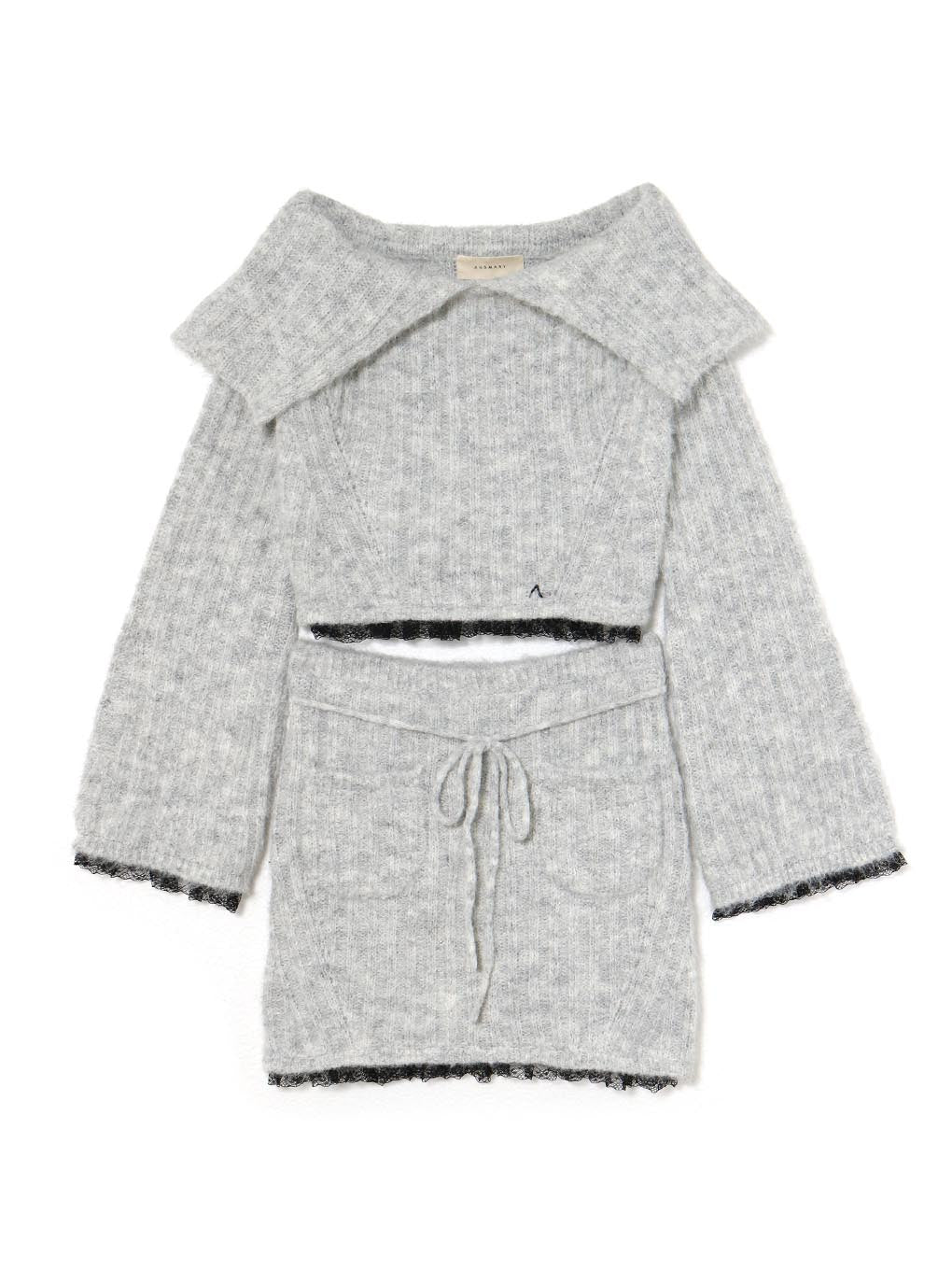 Erin lace knit set up