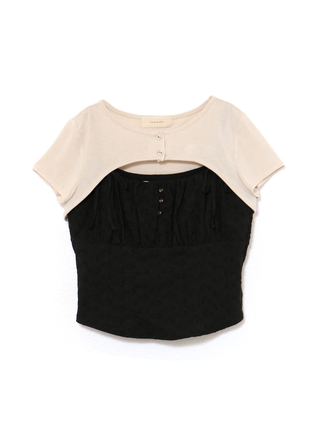 Poppy cotton lace set