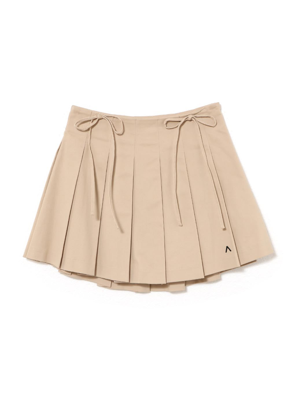 Jessica pleats mini skirt