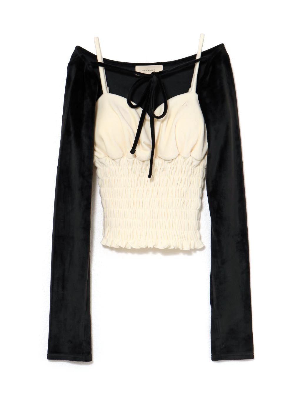 Mei shirring tops