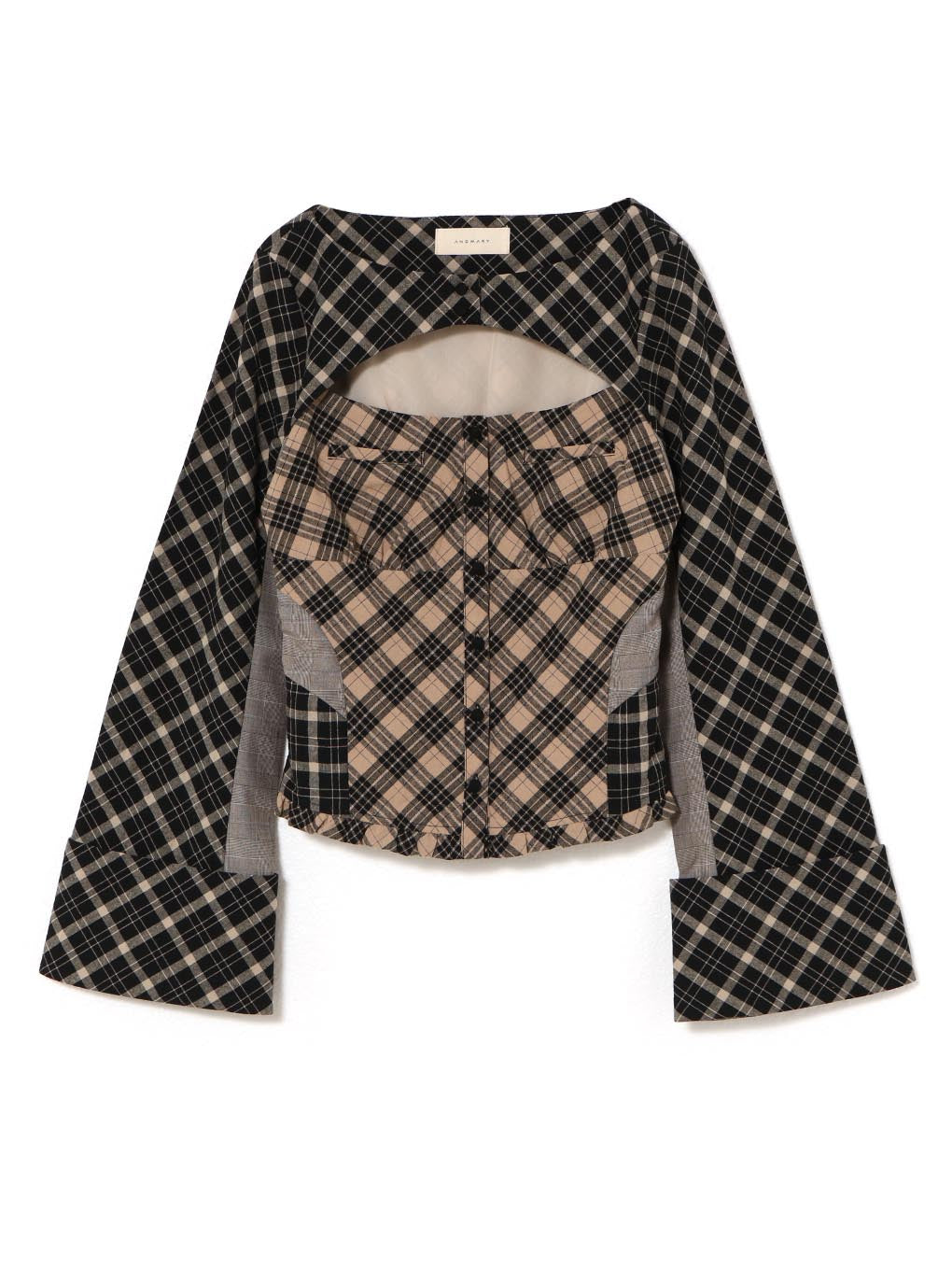 Nancy check tops