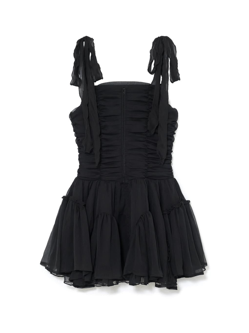 Jury chiffon mini dress