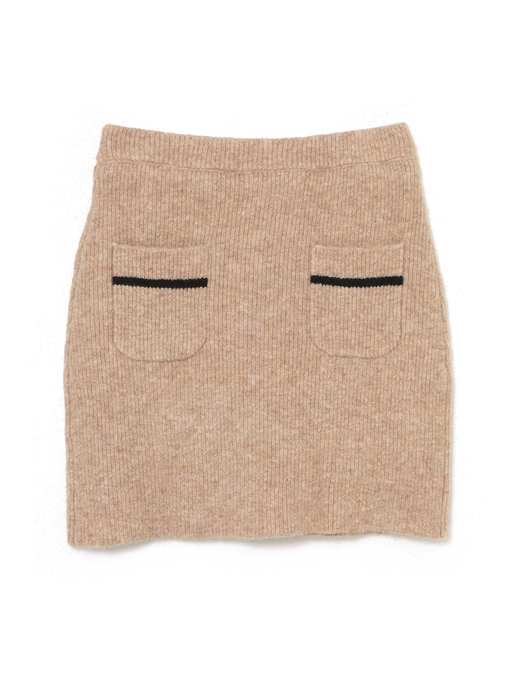 Blair ribbon knit skirt