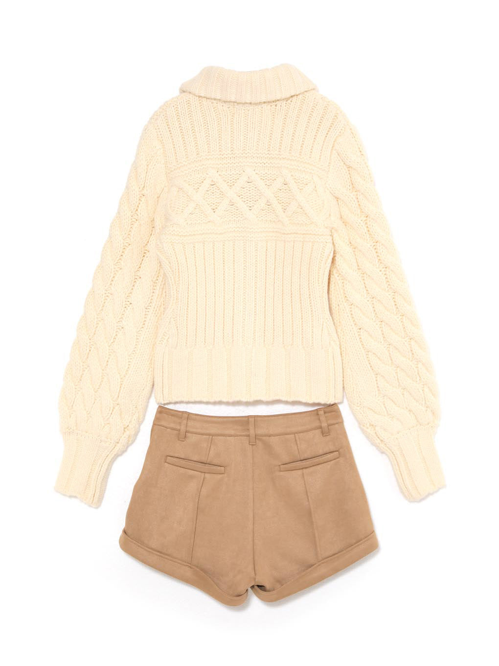Selena cable knit set up