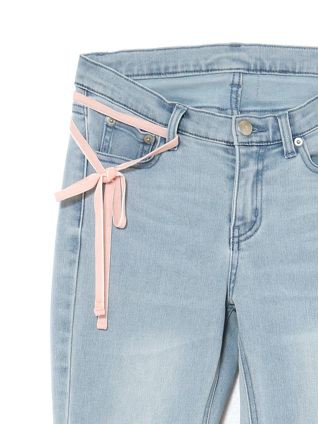 Baby ribbon denim