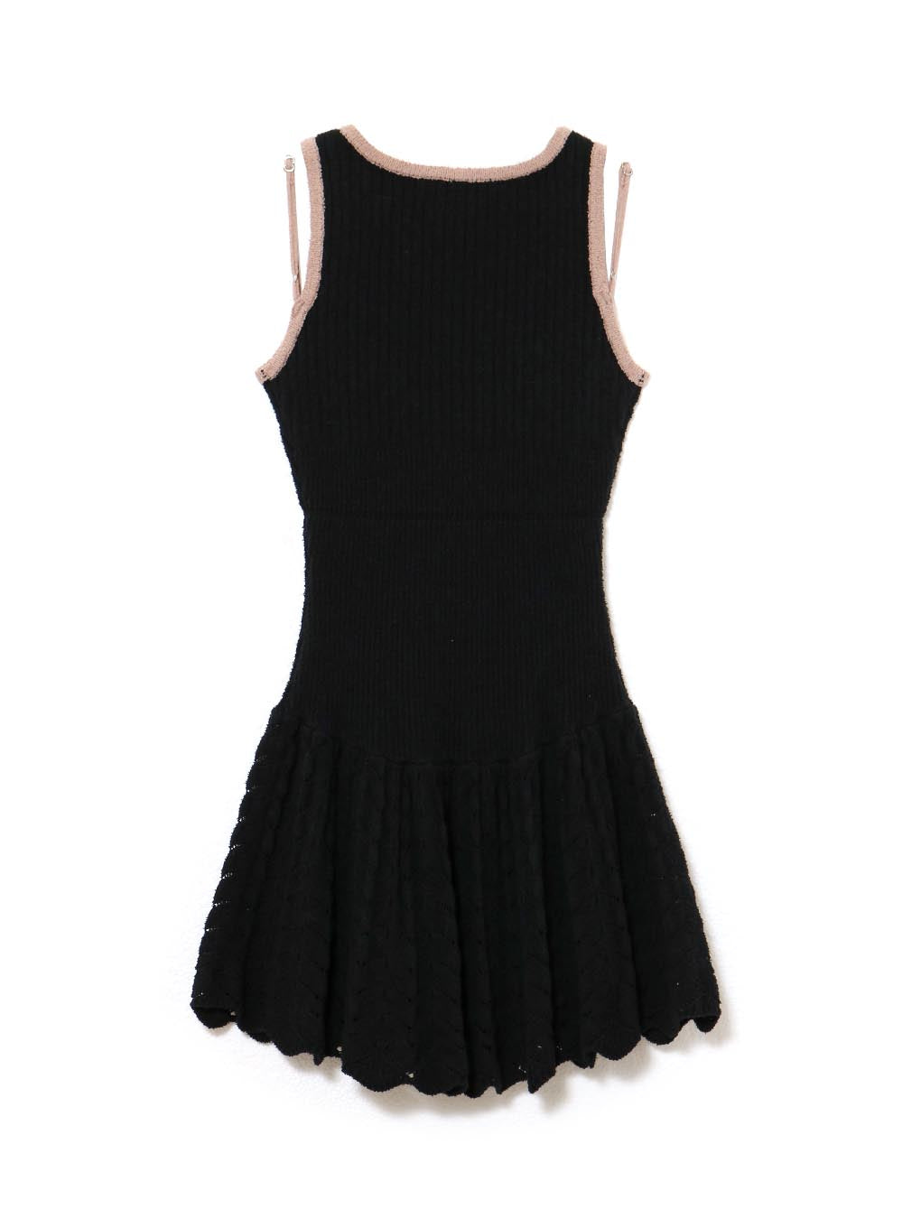 Heart crochet mini dress