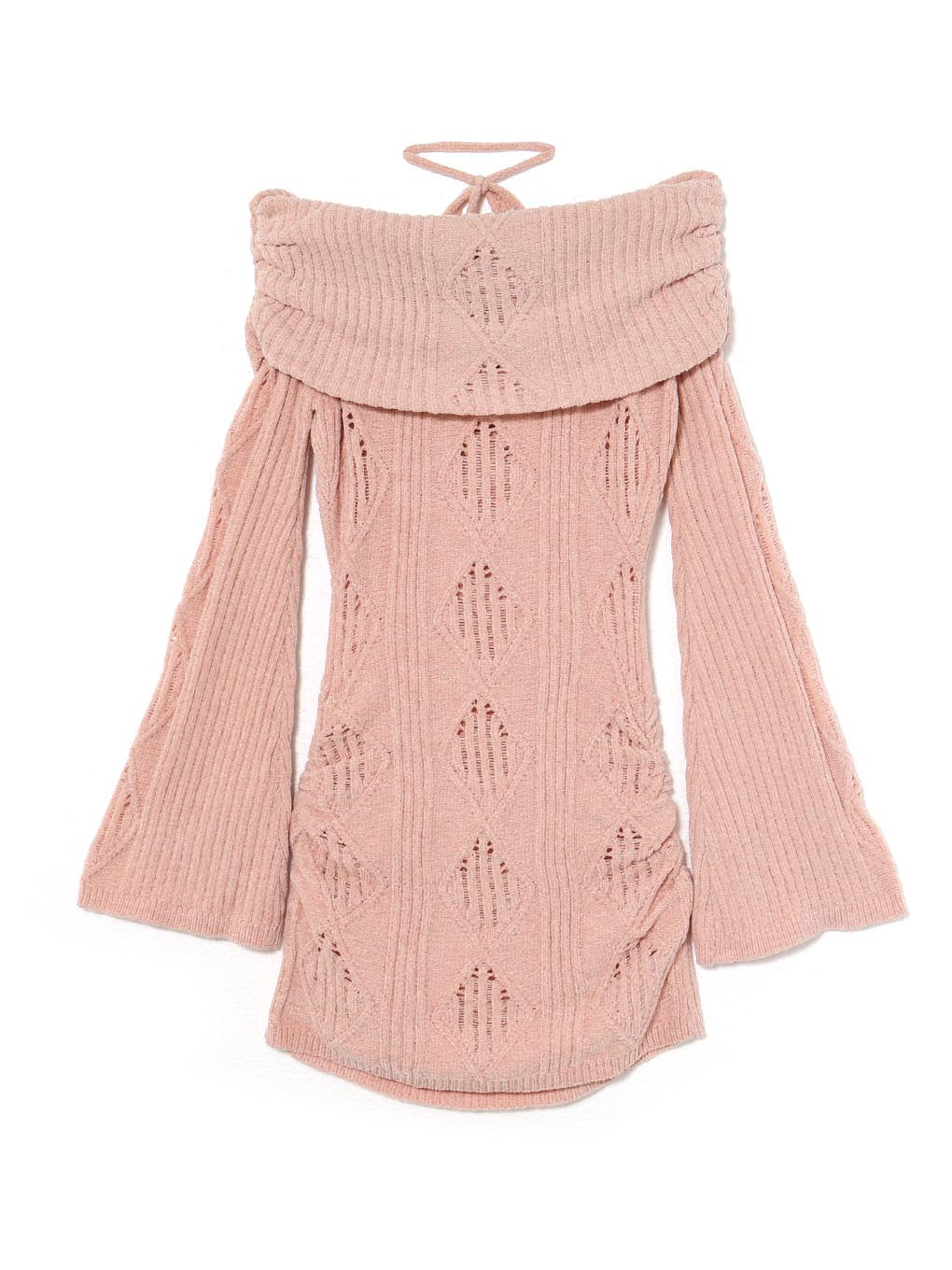 Cameron cable knit mini dress
