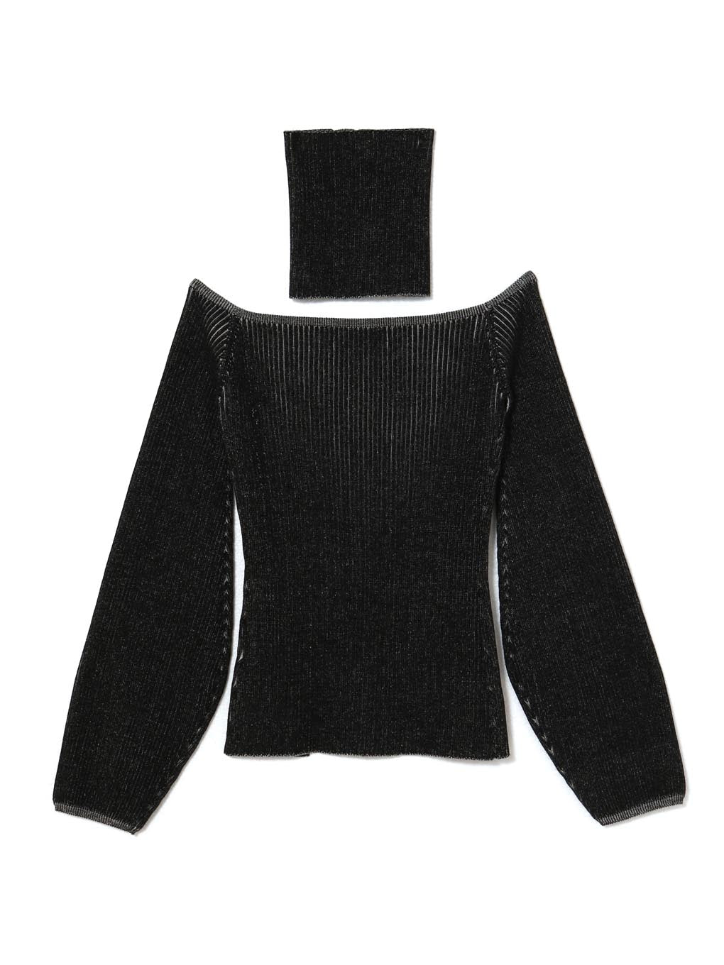 Nell knit neck warmer tops