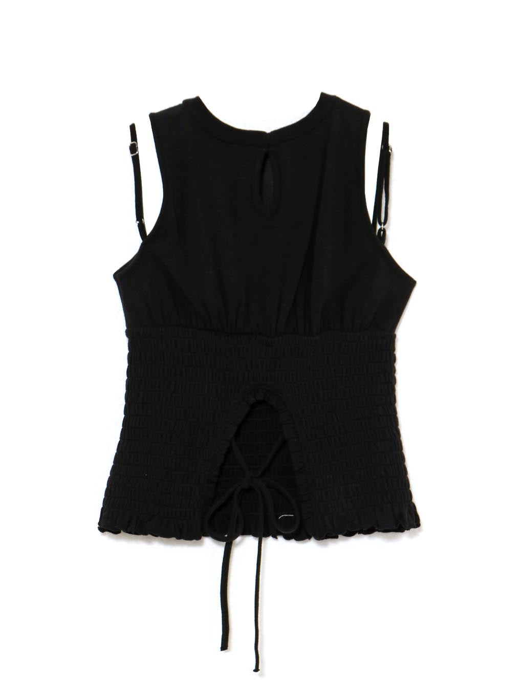 Ami shirring logo tops