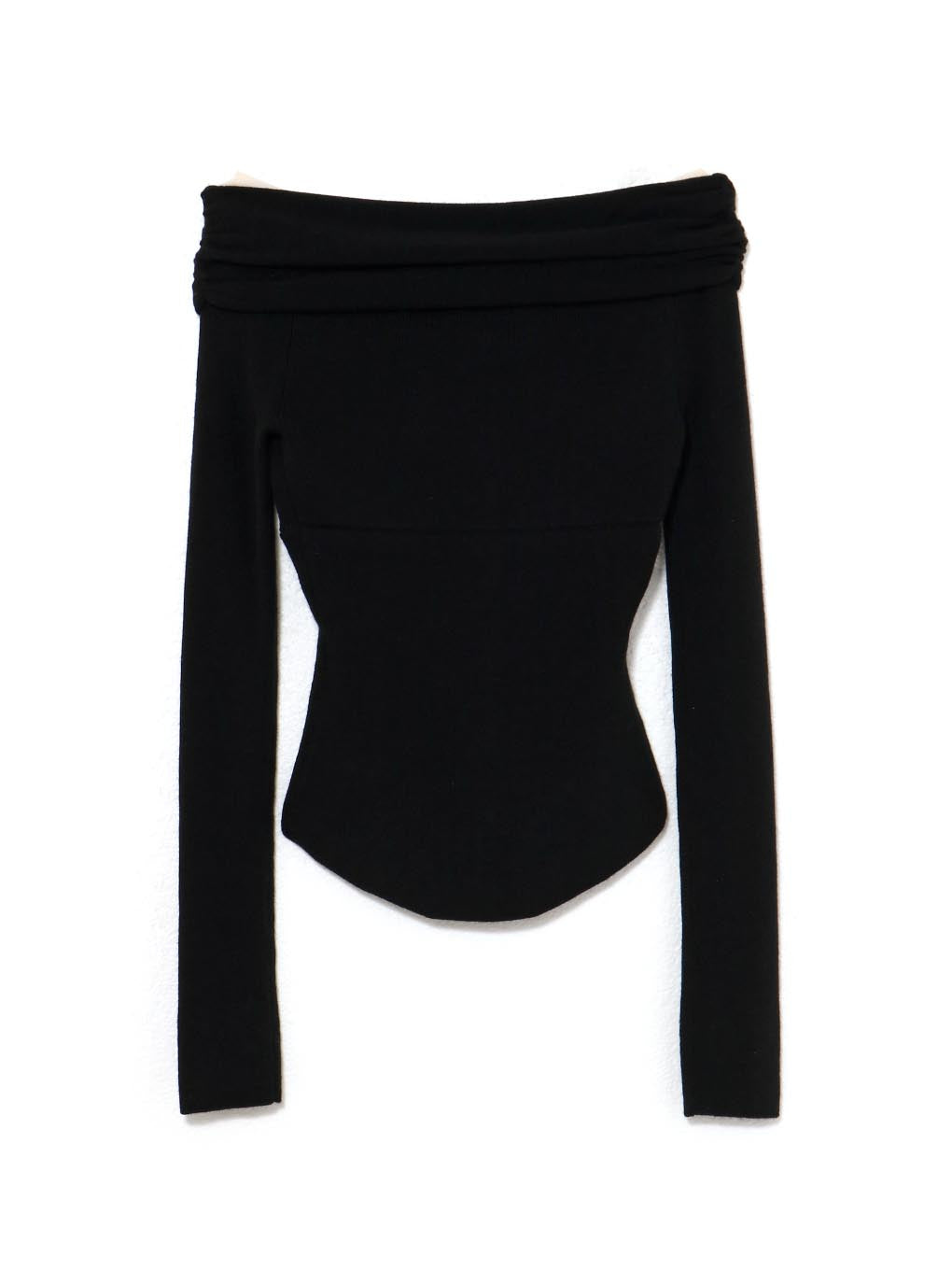 Shannon tulle knit tops