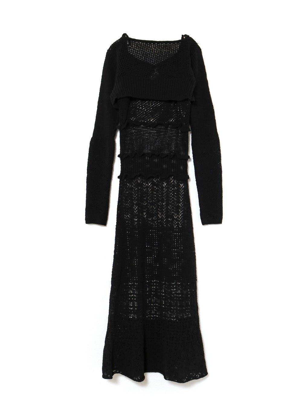 Sabrina frill set dress
