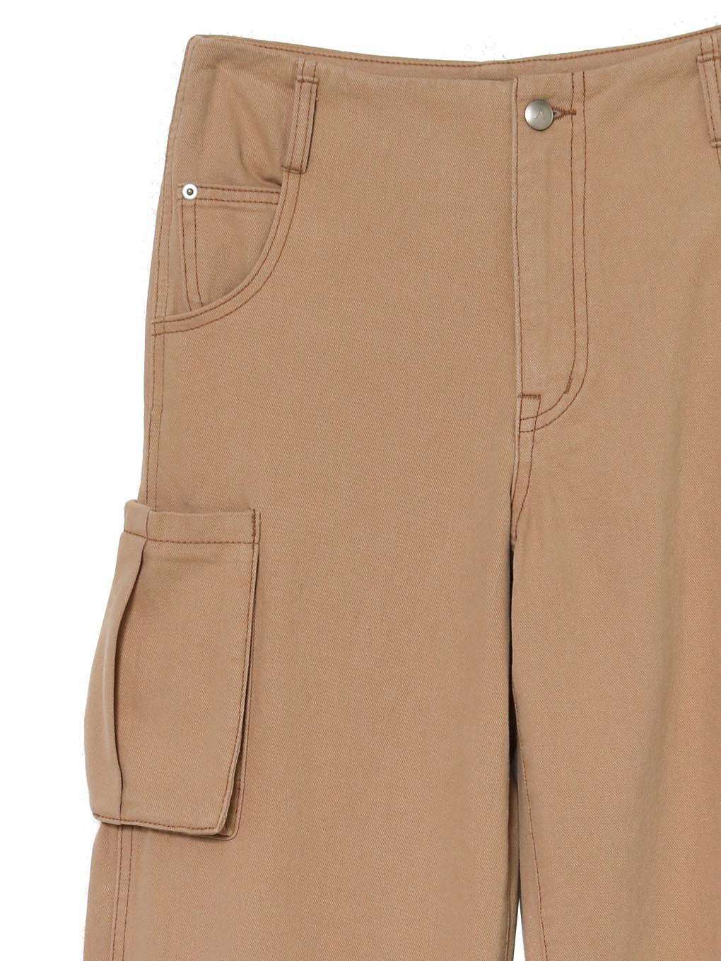 Back ribbon cargo pants
