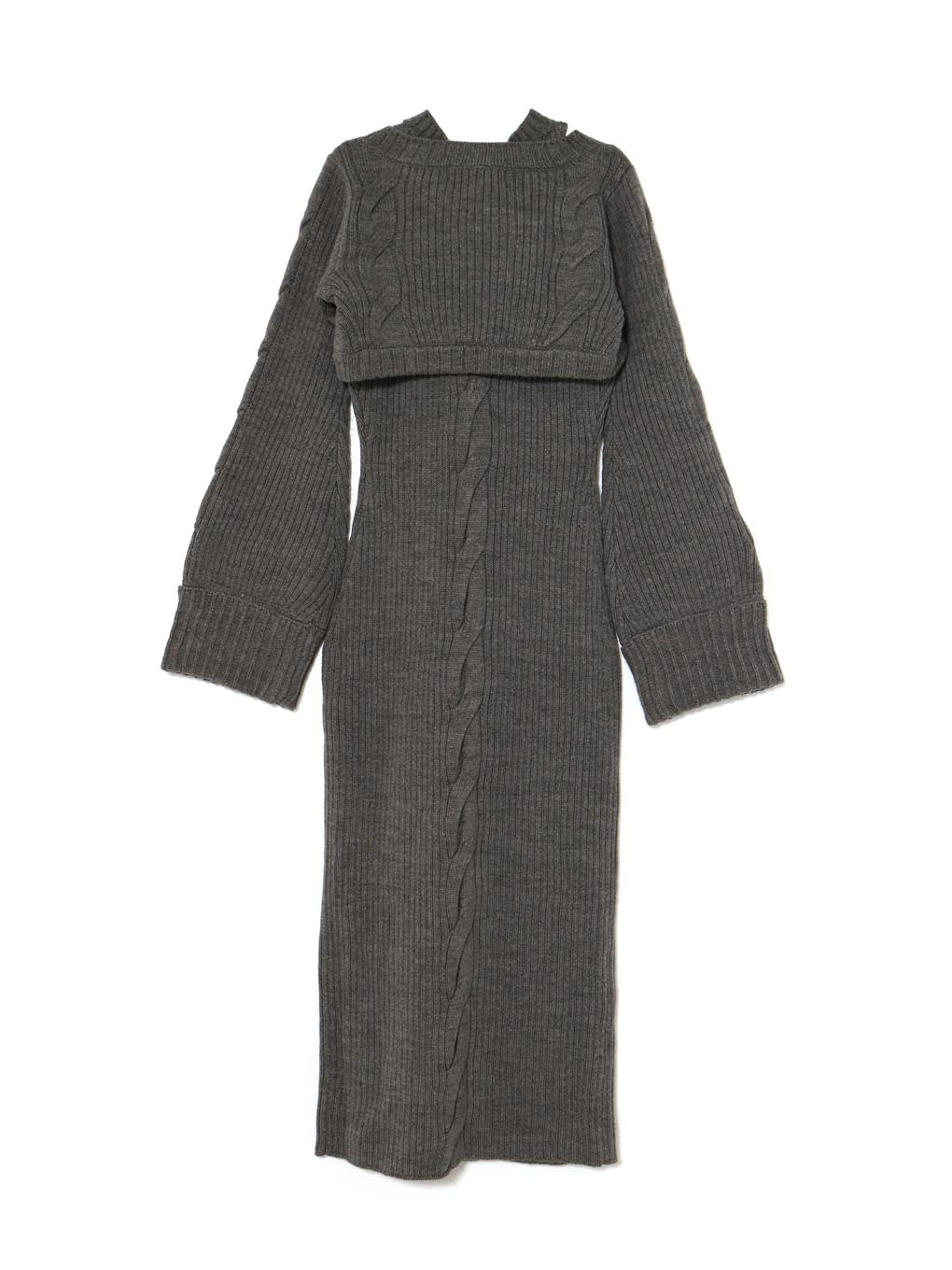 Carmen knit set dress