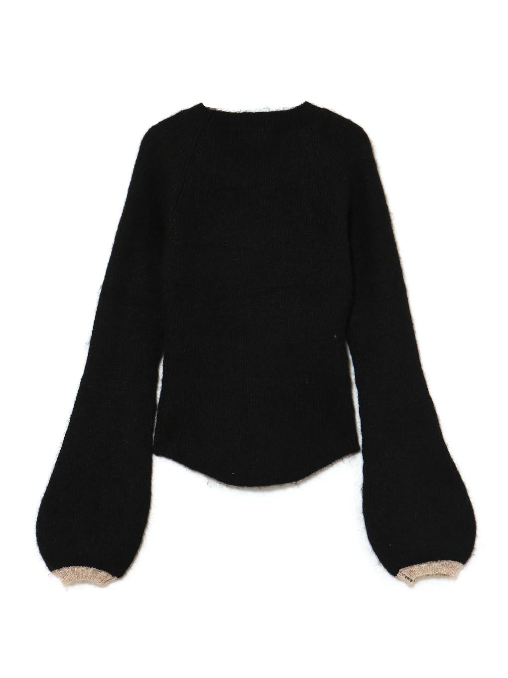Baby ribbon knit tops