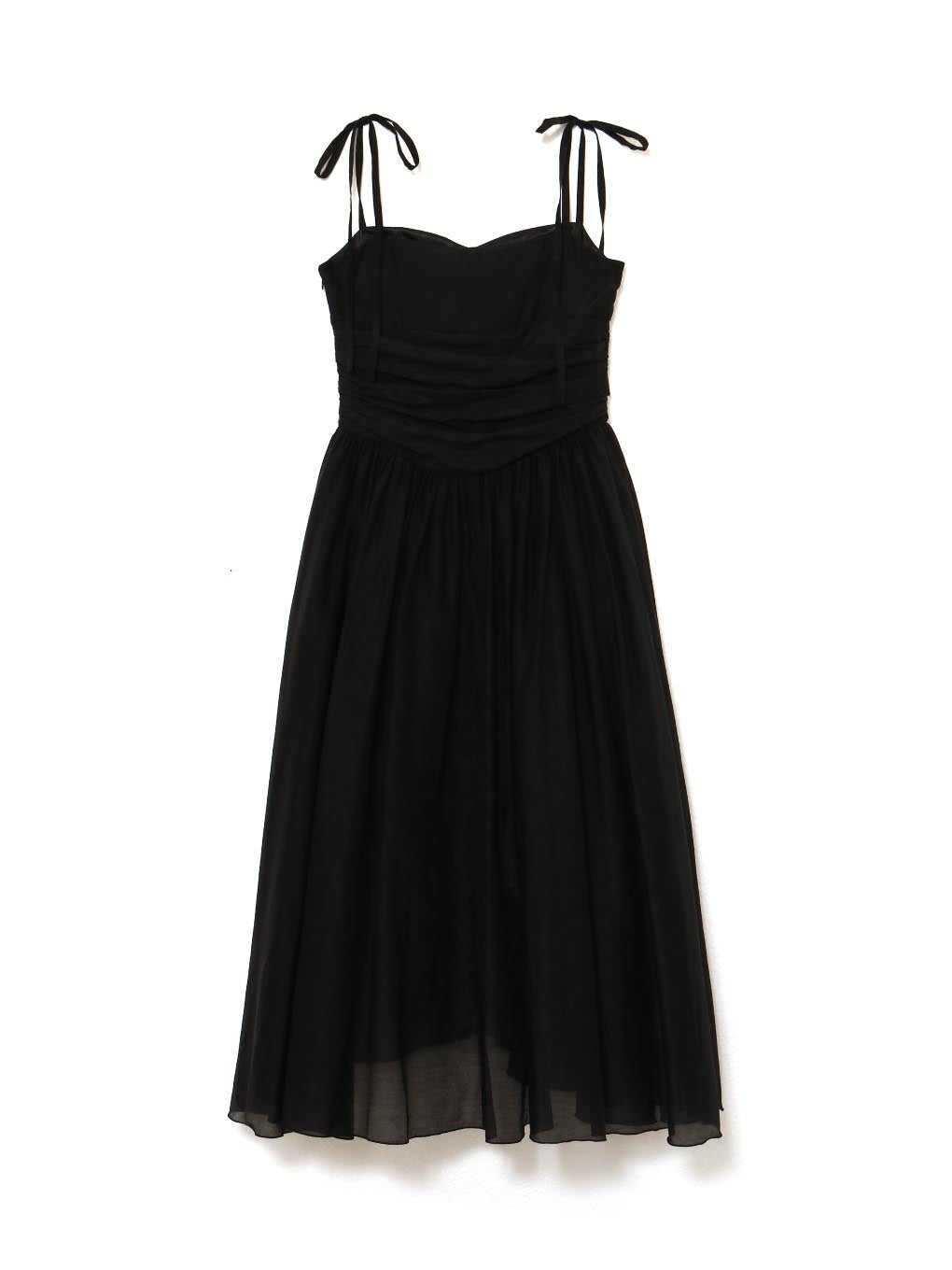 Wendy seethrough flare dress