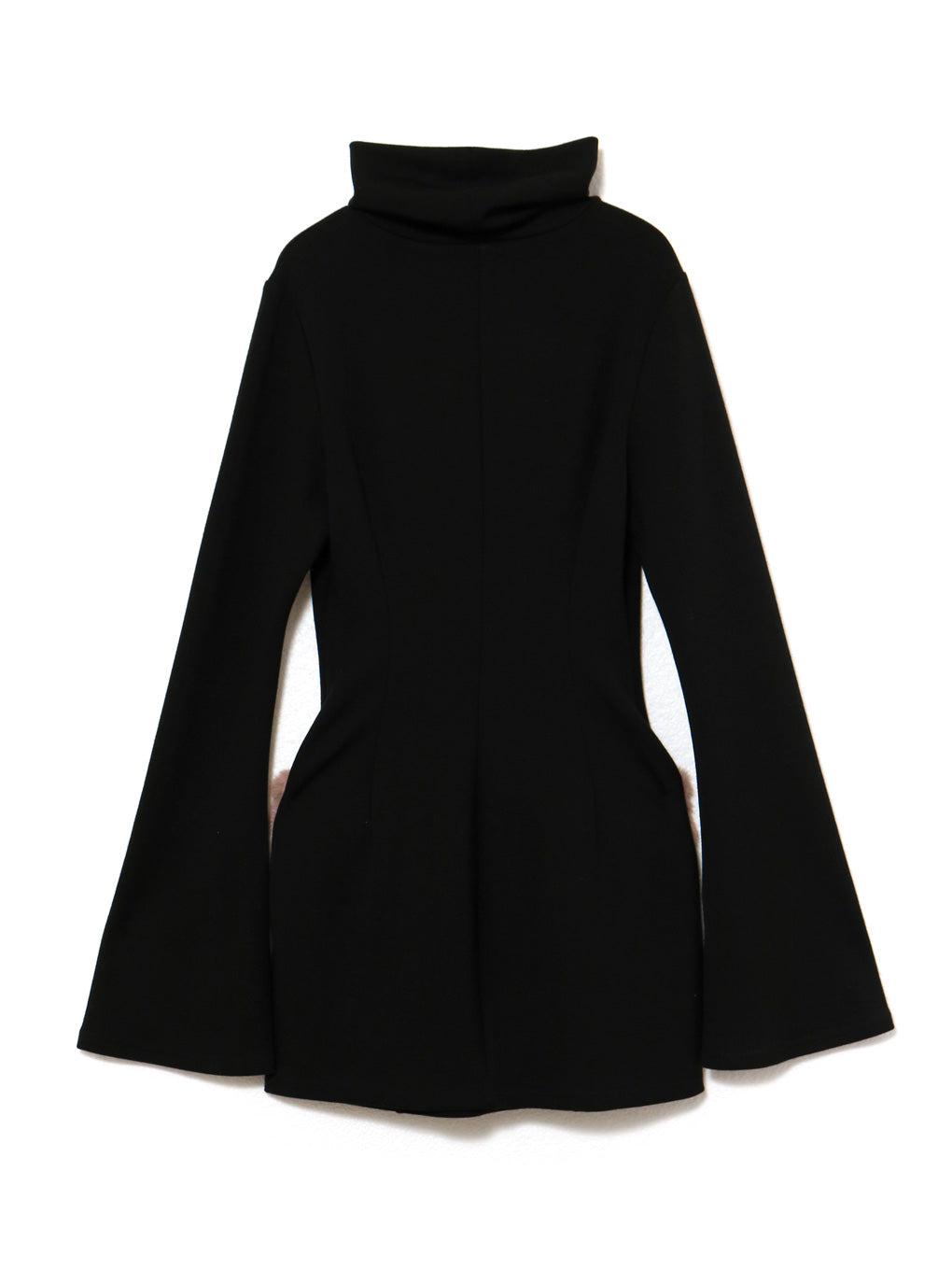 Fur pocket mini dress