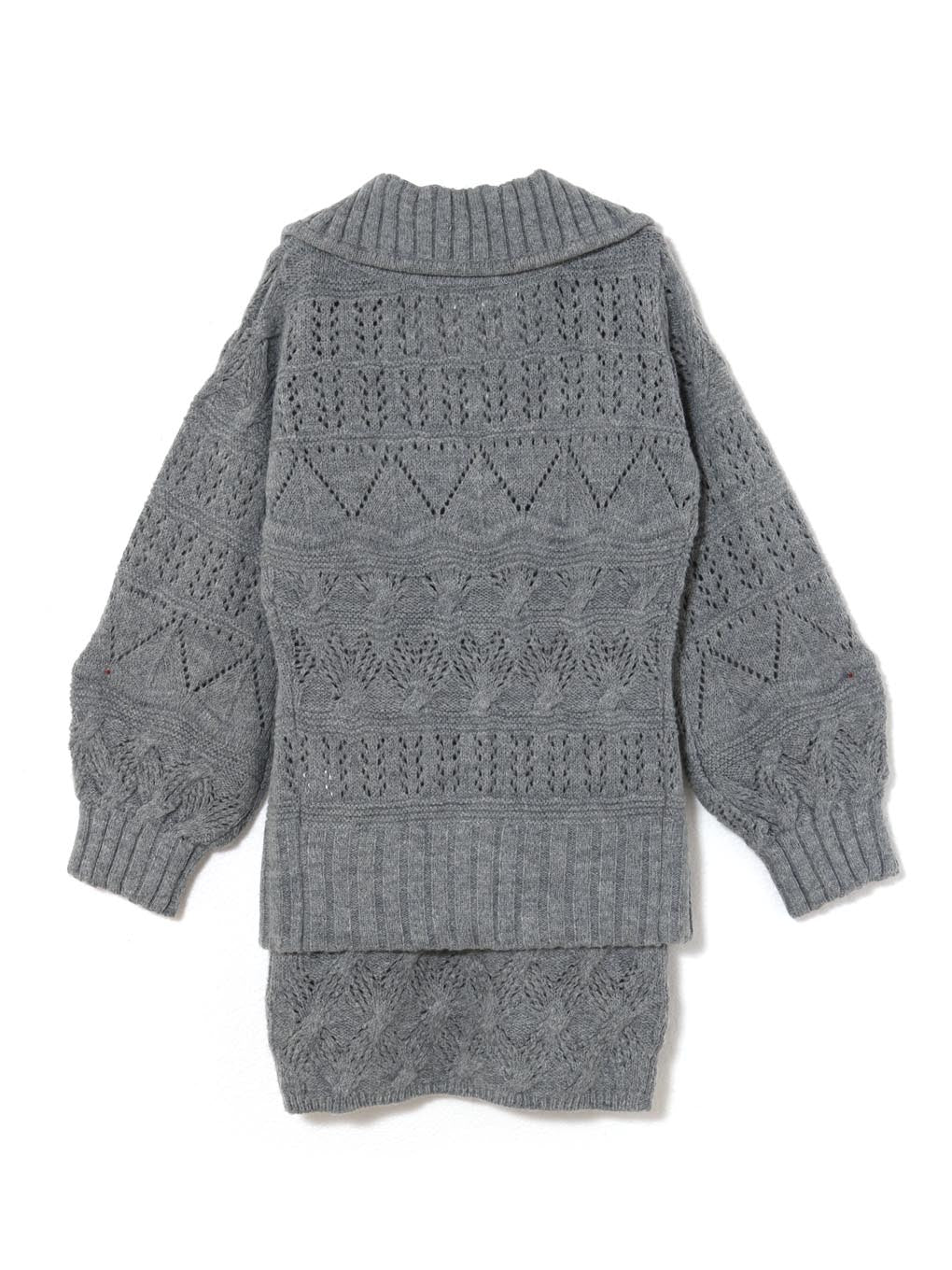 Sandy crochet knit set