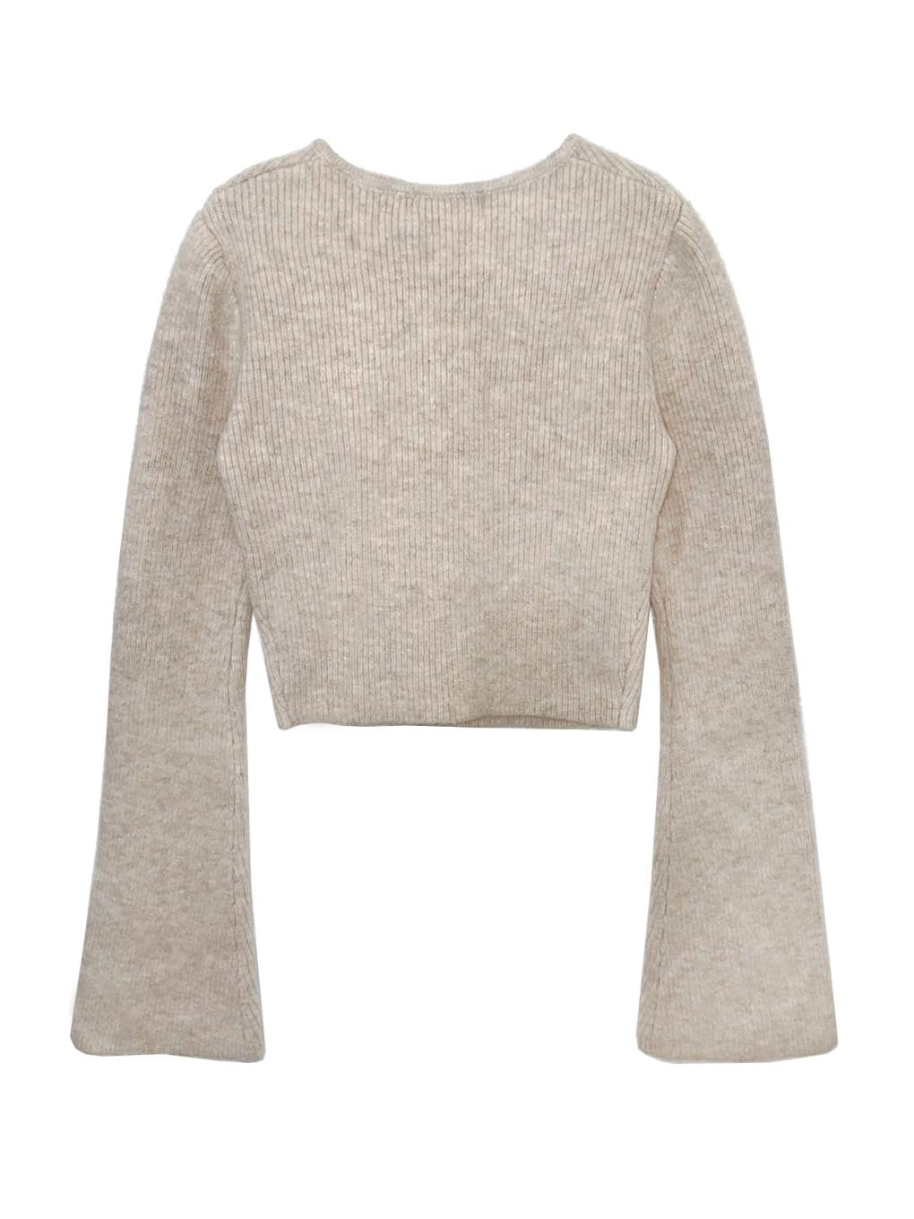 Anita ribbon knit tops