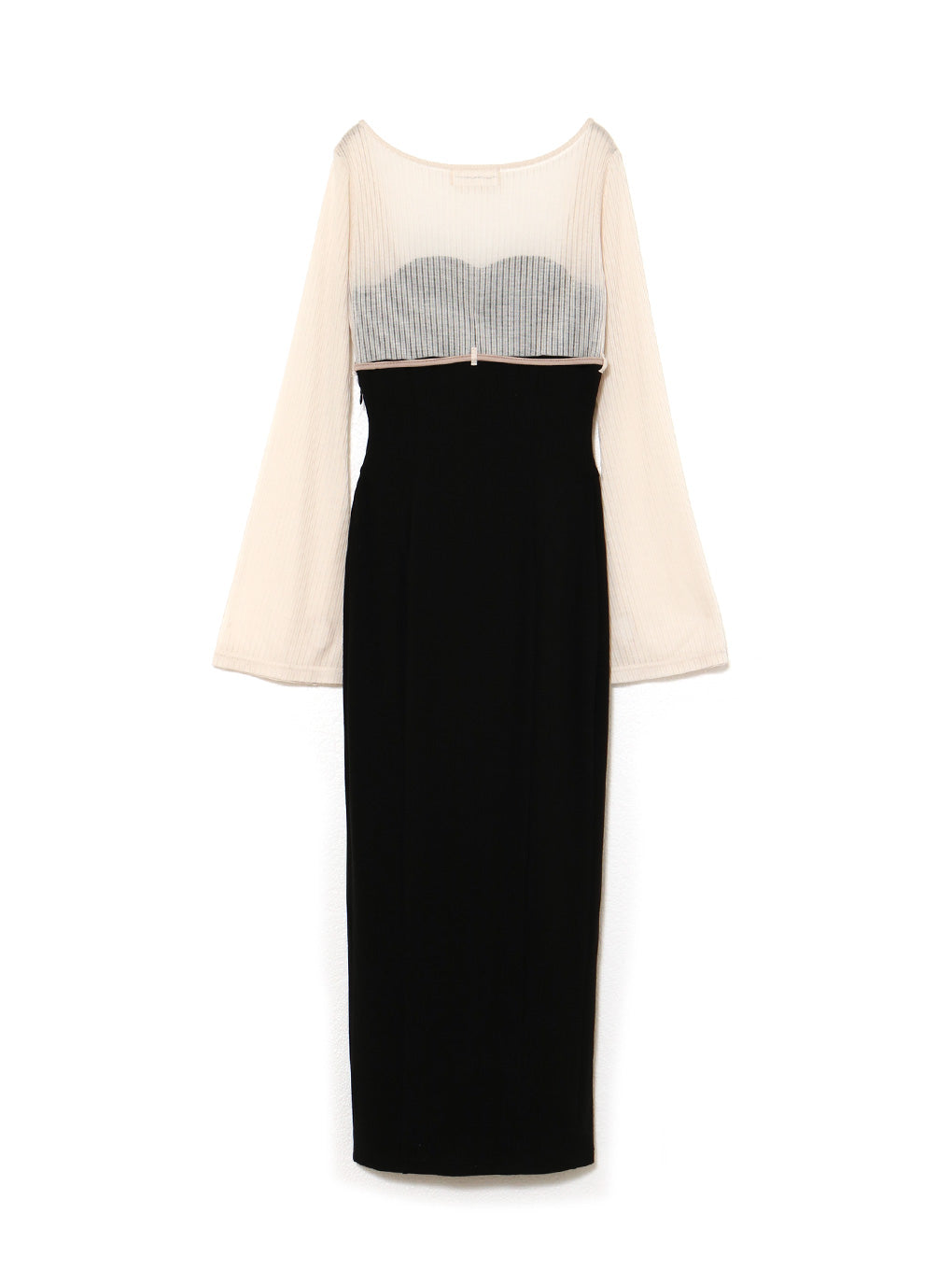 Lona ribbon long dress
