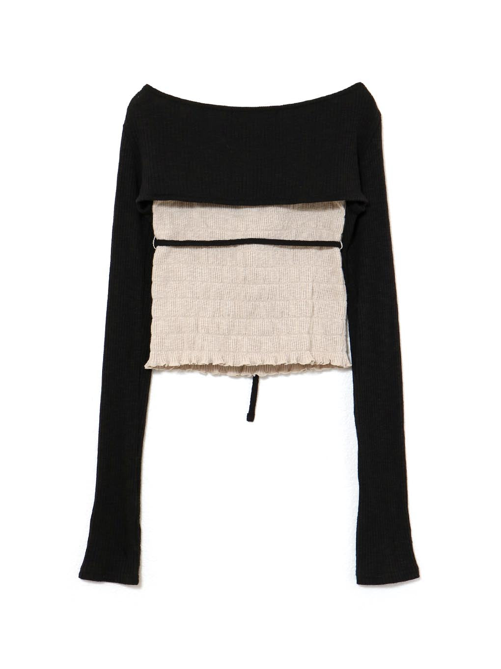 Mei shirring tops