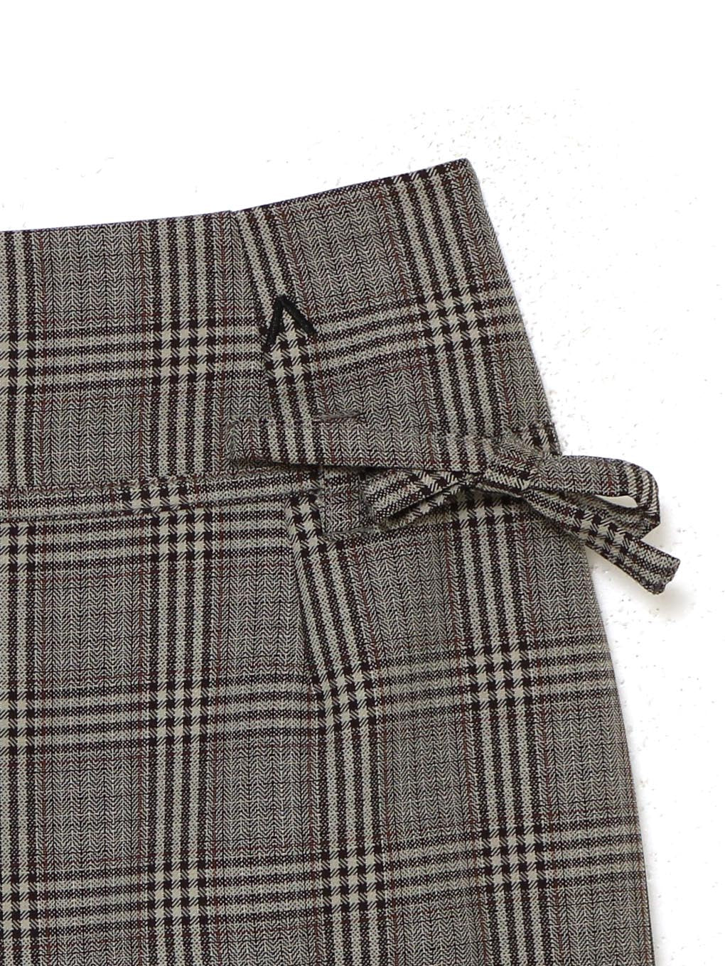 Hanna check mini skirt