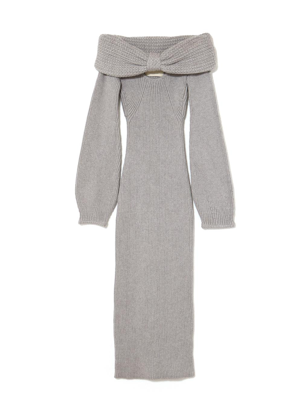 Amanda offshoulder knit dress