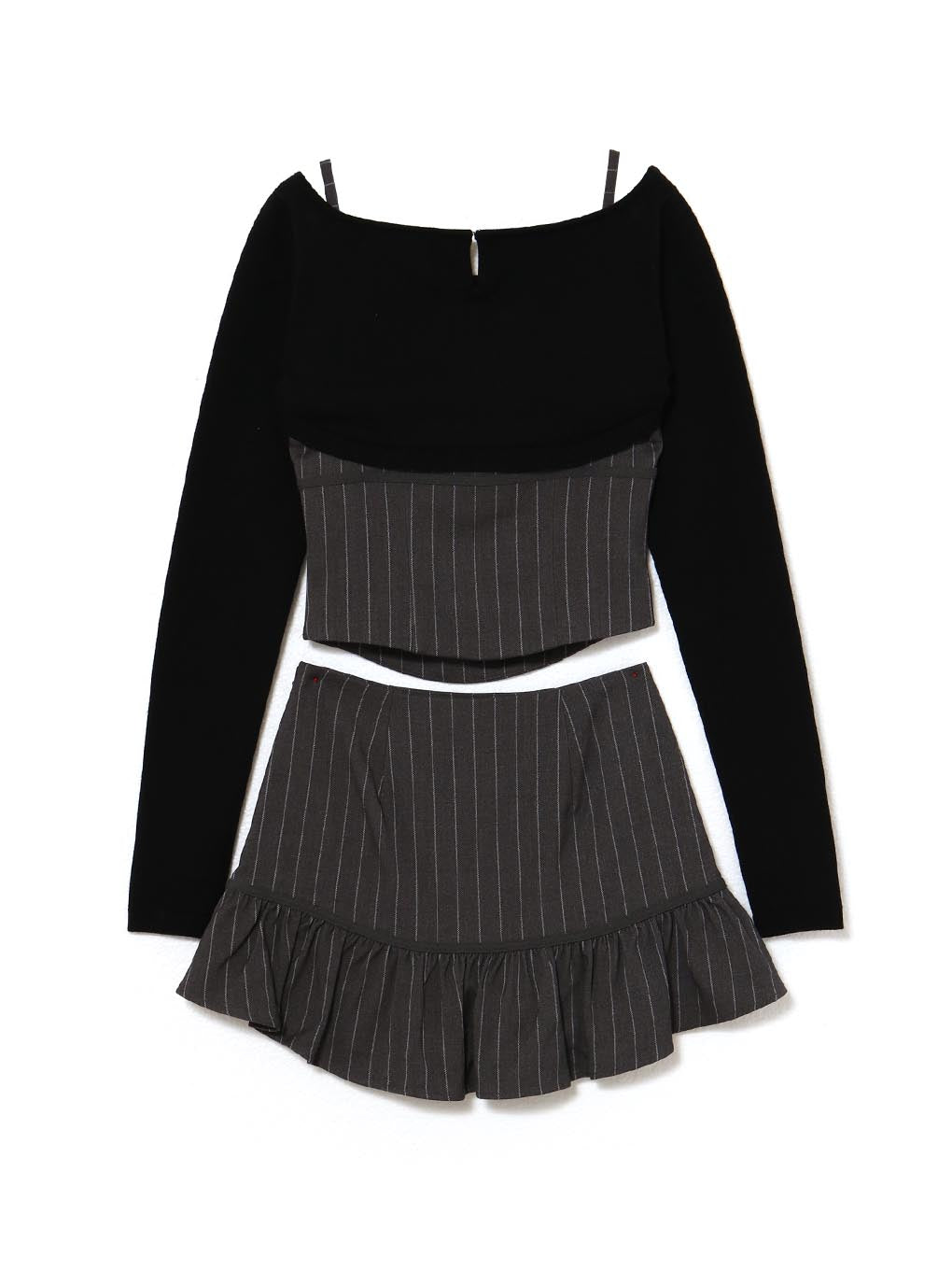 Dany ribbon knit set up