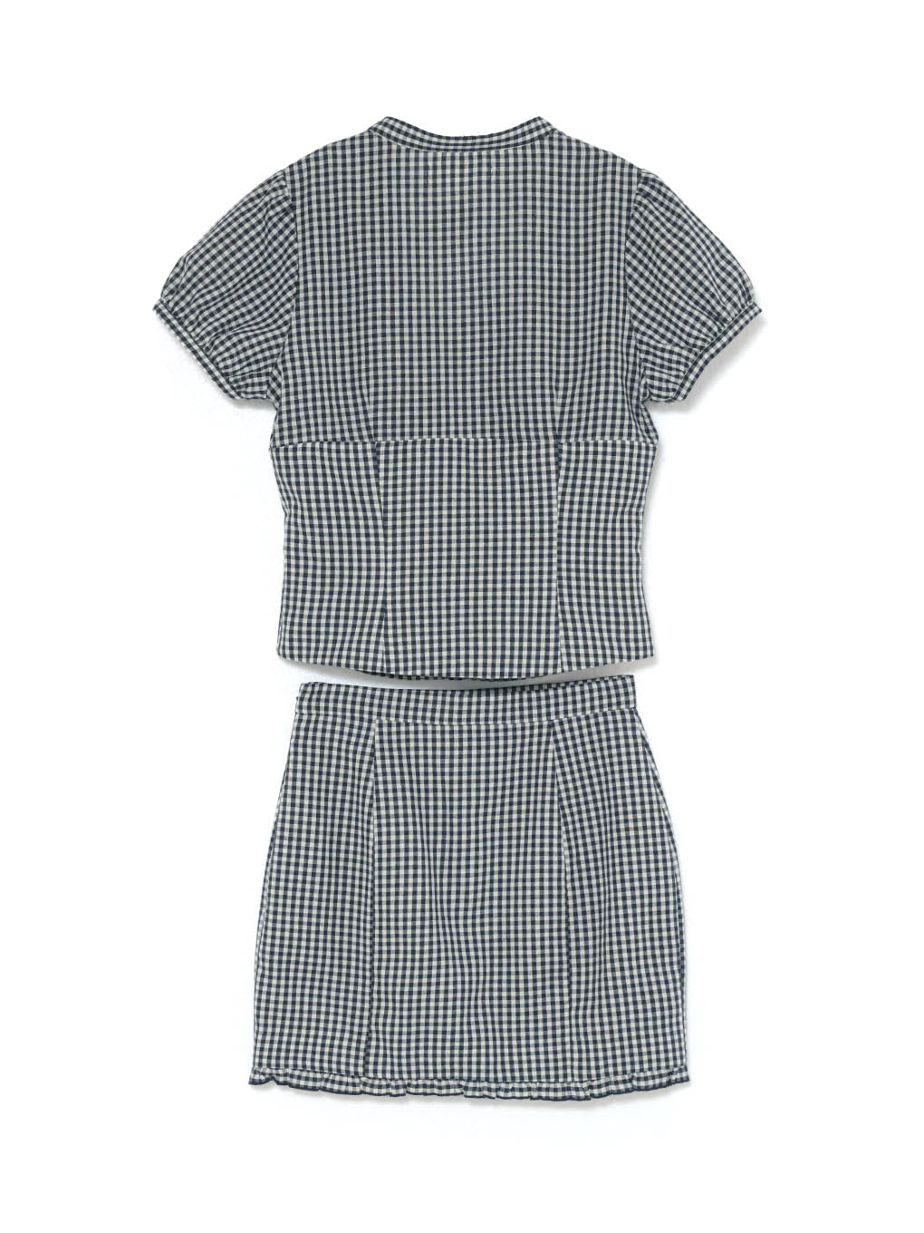 Rebecca gingham check set up