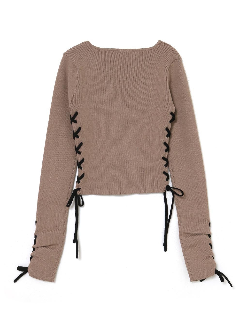 Millie ribbon knit tops
