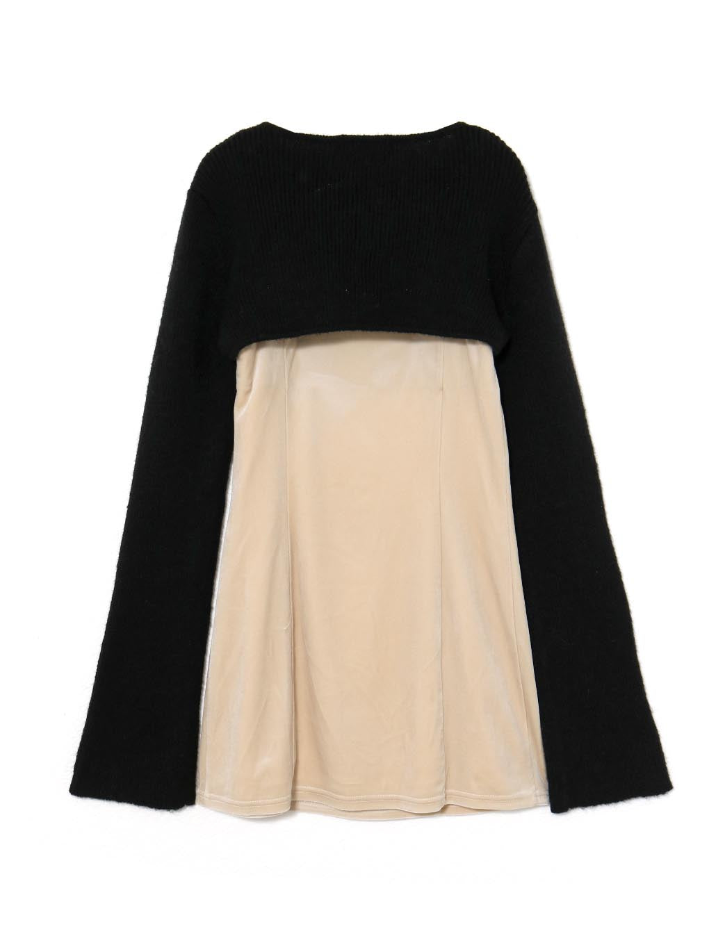 Anita ribbon mini dress